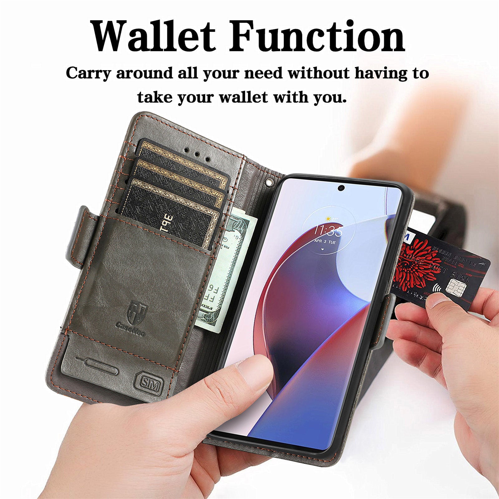 CASENEO 002 Series Anti-drop RFID Blocking Phone Case for Motorola Moto X30 Pro 5G Edge 30 Ultra 5G Business Splicing Style Stand Flip Leather Wallet Phone Cover CASENEO 002 Series Anti-drop RFID Blocking Phone Case for Motorola Moto X30 Pro 5G Edge 30 Ultra 5G Business Splicing Style Stand Flip Leather Wallet Phone Cover